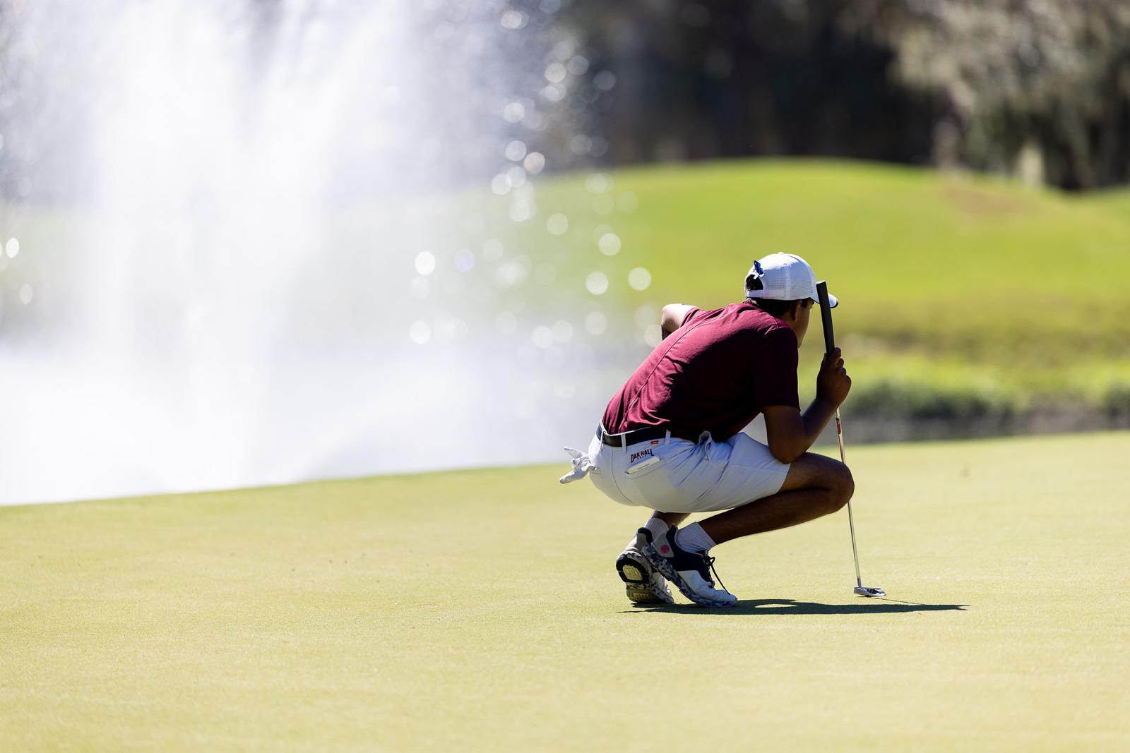 Putting read by water